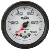 Autometer Phantom II 2-5/8in 100 PSI Stepper Motor Oil Pressure Gauge thumbnail 4