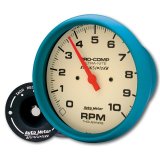 Autometer Ultra-Nite 2-5/8in 15psi Mechanical Glow In The Dark Fuel Pressure Gauge thumbnail 7