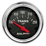 Autometer Traditional Chrome 2-1/16in 100-250 Degree F Electric Transmission Temperature Gauge thumbnail 4