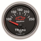 Autometer GM Bowtie Black 2-1/16in 100-250 Degree F Electronic Transmission Temperature Gauge thumbnail 1