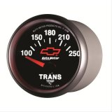 Autometer GM Bowtie Black 2-1/16in 100-250 Degree F Electronic Transmission Temperature Gauge thumbnail 4