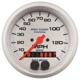 Autometer Gauge GPS Speedometer 3-3/8in 140 MPH Marine White Gauge thumbnail 6