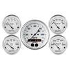 Auto Meter Speedometer 3-3/8in and 2-1/16in 5 Piece Old Tyme White Gauge Kit thumbnail 6
