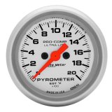 Autometer Ultra-Lite 52mm 0-2000 Deg F Electronic EGT Kit thumbnail 3