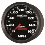 Autometer Sport-Comp II 5 inch 0-160MPH Electronic Programmable Speedometer thumbnail 3