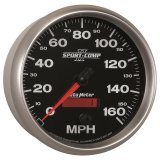 Autometer Sport-Comp II 5 inch 0-160MPH Electronic Programmable Speedometer thumbnail 7
