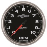 Autometer Sport-Comp II 5 inch 0-10000 RPM In Dash Tachometer thumbnail 2