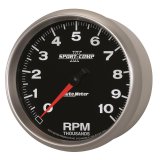 Autometer Sport-Comp II 5 inch 0-10000 RPM In Dash Tachometer thumbnail 3