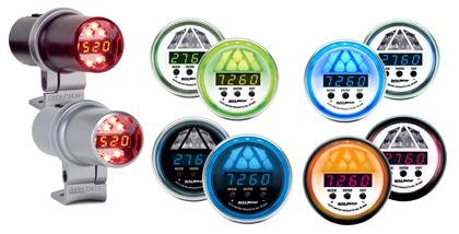 Autometer Level 2 Black Digital Pro Shift System Tube thumbnail 5