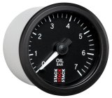 Autometer Stack Instruments 52mm 0-7 BAR M10 (M) Mechanical Oil Pressure Gauge - Black thumbnail 9