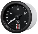 Autometer Stack Instruments 52mm 0-280 Ohm Programmable Pro Stepper Motor Fuel Level Gauge - Black thumbnail 5