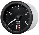 Autometer Stack Instruments 52mm 0-280 Ohm Programmable Pro Stepper Motor Fuel Level Gauge - Black thumbnail 6