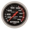 Autometer 2-5/8in 0-2000 PSI Mechanical Nitrous Pressure Sport-Comp Gauge thumbnail 6