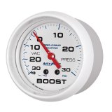 Autometer Marine White Gauge 2-5/8in Mechanical Vacuum/Boost Gauge 30INHG-30PSI thumbnail 7