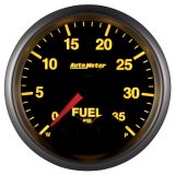 Autometer Elite 2-1/16in 0-35 PSI Fuel Pressure Stepper Motor w/ Peak & Warn thumbnail 2