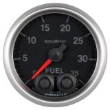 Autometer Elite 2-1/16in 0-35 PSI Fuel Pressure Stepper Motor w/ Peak & Warn thumbnail 4