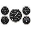 Auto Meter Gauge Kit 5 pc. 3 1/8in & 2 1/16in Mechanical Speedometer Old Tyme Black thumbnail 7