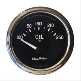 Autometer Cobra 2 1/16in 100-250 Deg Electric Oil Temperature Gauge thumbnail 1