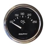 Autometer Cobra 2 1/16in 100-250 Deg Electric Oil Temperature Gauge thumbnail 2
