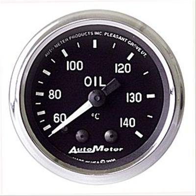 Autometer Cobra 2 1/16in 60-140 Deg Celsius Mechanical Oil Temperature Gauge