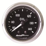 Autometer Cobra 2 1/16in 60-140 Deg Celsius Mechanical Oil Temperature Gauge thumbnail 4
