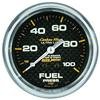 Autometer Carbon Fiber 66.7mm 0-15 PSI W/O ISO Fuel Pressure Gauge thumbnail 6