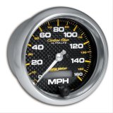 Autometer Carbon Fiber 85.7mm 160MPH Range Speedometer Elect. Programmable Gauge thumbnail 1