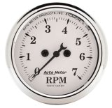Autometer 2 1/16 inch 7000rpm Old Tyme Tachometer (52.4mm) thumbnail 8