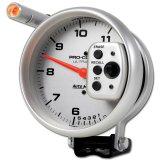 Autometer Ultra-Lite 5 inch 11000 RPM Dual Range w/ Shift-Lite and Memory Tach thumbnail 4