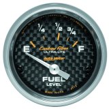 Autometer Carbon Fiber 52mm 73E-10F Electronic Fuel Level Gauge thumbnail 3