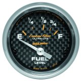Autometer Carbon Fiber 52mm 73E-10F Electronic Fuel Level Gauge thumbnail 4