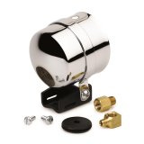 Autometer 2-5/8in Pedestal Mount w/ Chrome Cup for Liquid Filled Mechanical Gauge thumbnail 2
