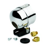 Autometer 2-5/8in Pedestal Mount w/ Chrome Cup for Liquid Filled Mechanical Gauge thumbnail 4