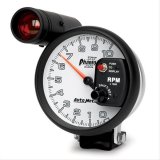 Autometer 5 inch Pedestal Mount 10000 RPM Shift-Lite Tachometer thumbnail 2