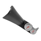 Autometer 00-06 Chevy Duramax/Silverado Black Dual Pillar Ultra-Lite Gauge Kit thumbnail 3