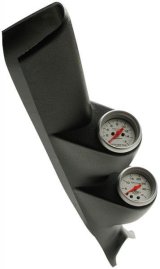 Autometer 00-06 Chevy Duramax/Silverado Black Dual Pillar Ultra-Lite Gauge Kit thumbnail 5