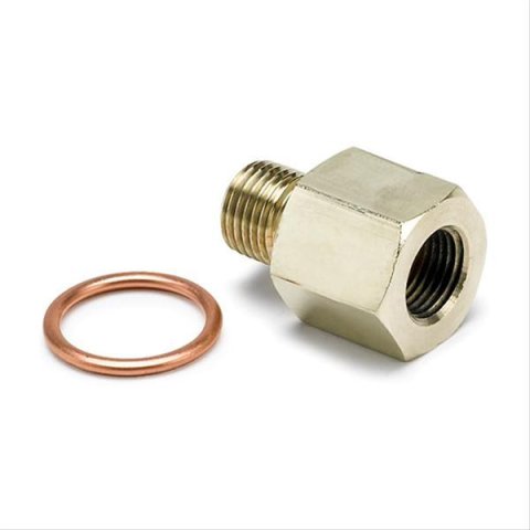 Autometer Oil Pressure 1/8 NPT to M14x1.5 fitting thumbnail 1