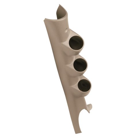 Autometer 03-08 Dodge Ram / 02 Dodge 1500 Triple 52mm Pillar Pod Taupe thumbnail 4