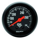 Autometer Z Series 2-1/16in 140-280 Degrees F Mechanical Oil Temperature Gauge thumbnail 5