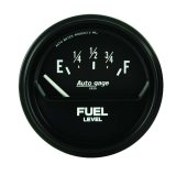 Autometer AutoGage 2-5/8in 0-90 Short Sweep Electrical Fuel Level - Black thumbnail 8