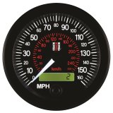 Autometer Stack Instruments 88MM 0-160 MPH / 260 KM/H Programmable Speedometer - Black thumbnail 3