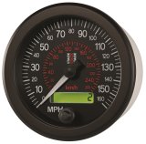 Autometer Stack Instruments 88MM 0-160 MPH / 260 KM/H Programmable Speedometer - Black thumbnail 5