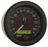 Autometer Stack Instruments 88MM 0-160 MPH / 260 KM/H Programmable Speedometer - Black thumbnail 7