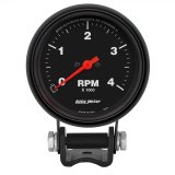 Autometer Z-Series 2-5/8in 4K RPM Pedestal Tachometer Gauge thumbnail 1