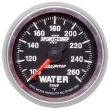 Autometer Sport-Comp II 52.4mm 100-260 Deg. F Water Temperature Gauge thumbnail 4