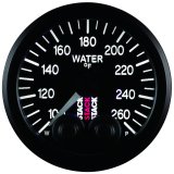Autometer Stack Pro Control 52mm 100-260 deg F Water Temp Gauge - Black (1/8in NPTF Male) thumbnail 1
