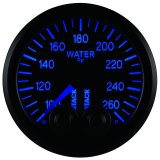Autometer Stack Pro Control 52mm 100-260 deg F Water Temp Gauge - Black (1/8in NPTF Male) thumbnail 8