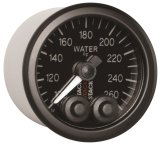 Autometer Stack Pro Control 52mm 100-260 deg F Water Temp Gauge - Black (1/8in NPTF Male) thumbnail 9