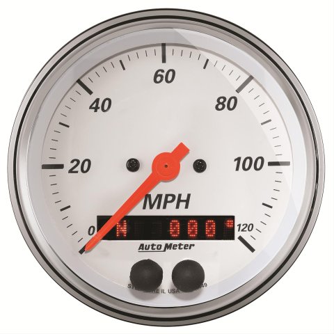 Autometer 3-3/8in 120MPH GPS Speedometer Gauge