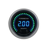 Autometer 52.4mm Black Two Channel 0-2000 Degree Pyrometer (EGT) Cobalt Elite Digital Gauge thumbnail 2